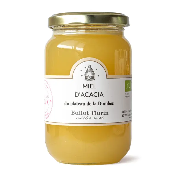 Miel d'Acacia des Pyrénées Bio - 125g