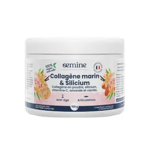 Collagène Marin & Silicium aux Amandes Goût Vanille - Naticol®