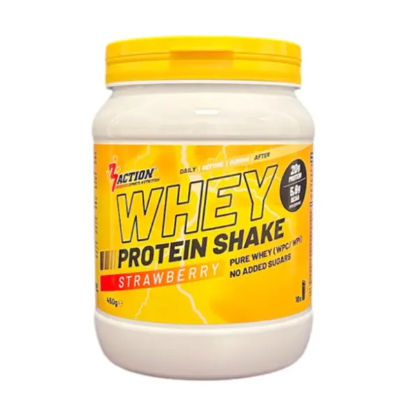 Whey Protein Shake Strawberry - 450g