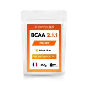 BCAA 2.1.1 (EN POUDRE) - 300G - CITRON