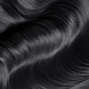 Box Pflanzenhaarfarbe Schwarz - Weniger als 30% graue Haare - Eine Anwendung