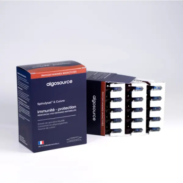 Spirulysat & Cuivre : formule 100% naturelle pour renforcer l'immunité et protéger votre organisme
