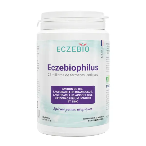 ECZEBIOPHILUS Probiotiques - Complexe Peaux Atopiques - 1unités