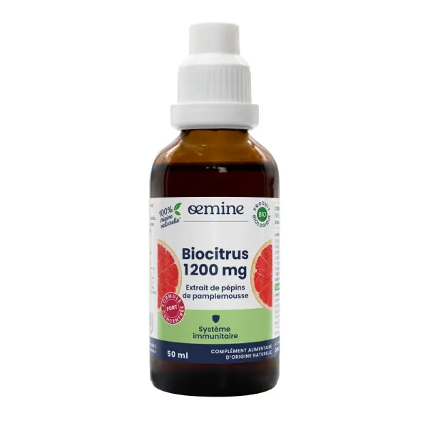 BIOCITRUS 1200 mg - Extrait de Pépin de Pamplemousse
