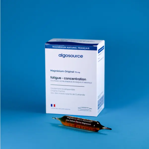 Magnesium Original: 100 % natürlich, hohe Bioverfügbarkeit – Müdigkeit, Konzentrationsfähigkeit