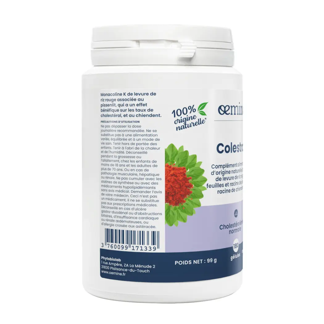 Colestrol - oemine - gélules 2
