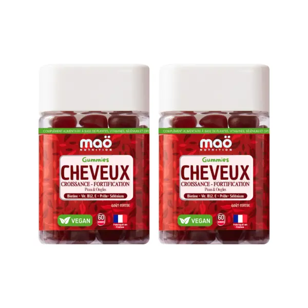 Gummies Cheveux - 2 mois