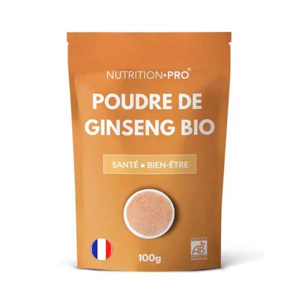 Ginseng rouge bio en poudre - 100g