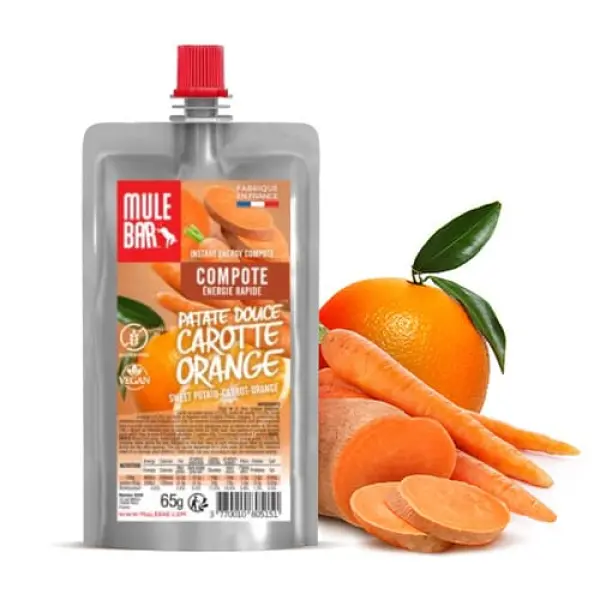 Pulpes De Fruits 65G : Patate Douce - Carotte - Orange