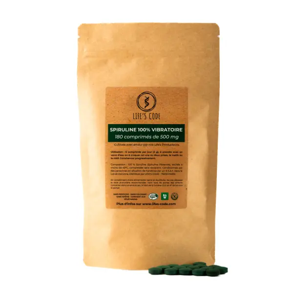 Spiruline en cp - 540comprimés