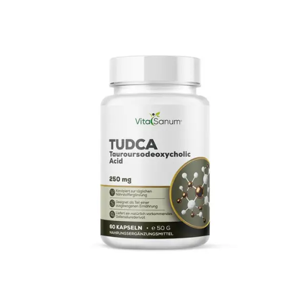 VitaSanum® – TUDCA 250 mg 60 gélules