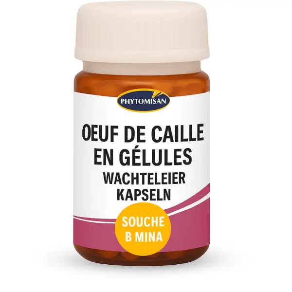 Gélules d’Œufs de Caille de Phytomisan