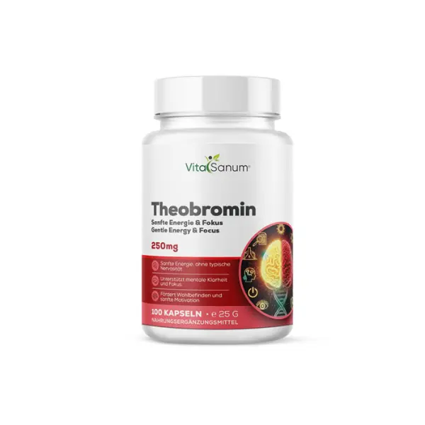 VitaSanum® – Théobromine 250 mg 100 gélules