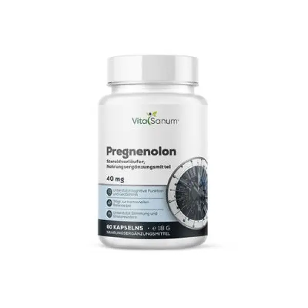 VitaSanum® – Pregnenolon 40 mg 60 Kapseln