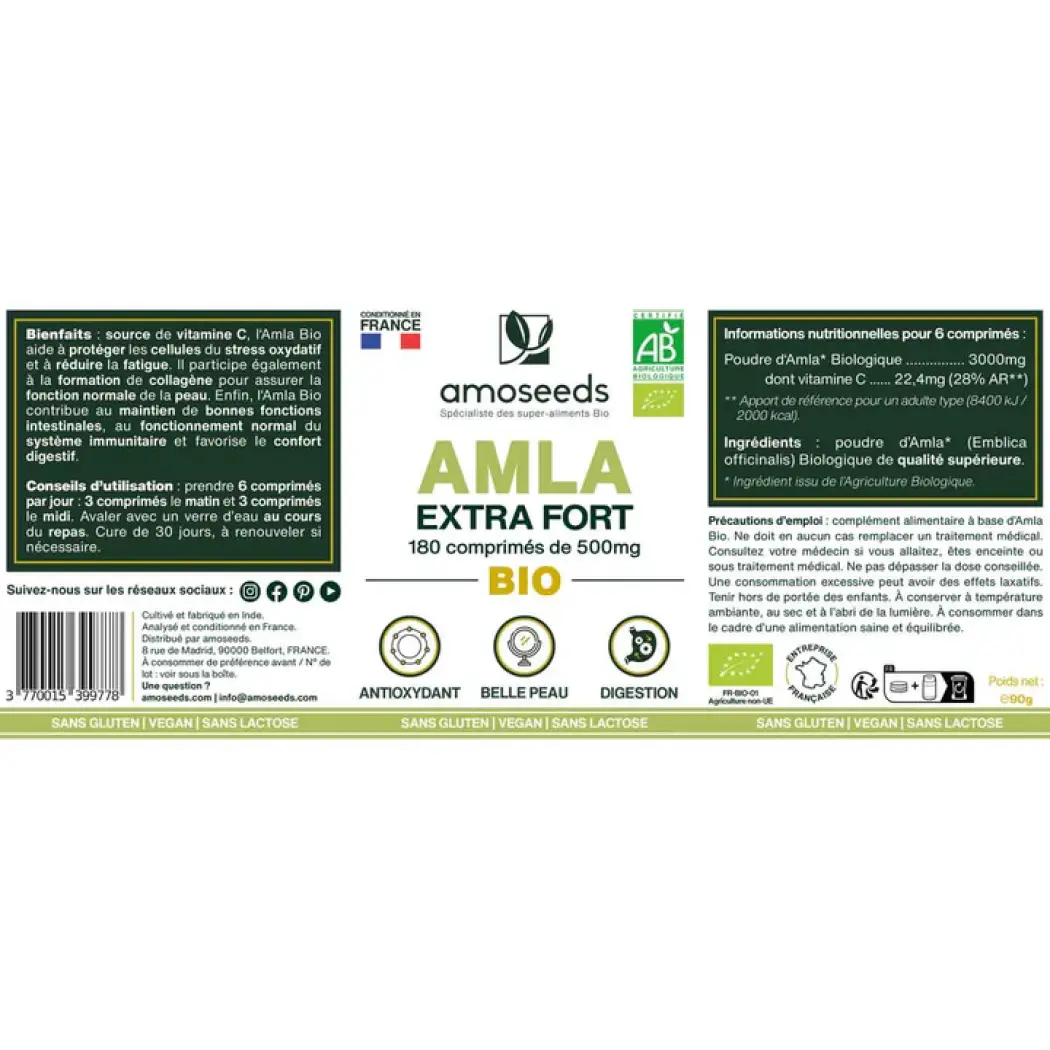 Amla Bio Extra Fort — Amoseeds