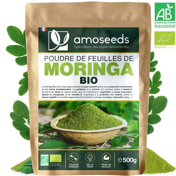 Bio Moringa-Pulver - 500g