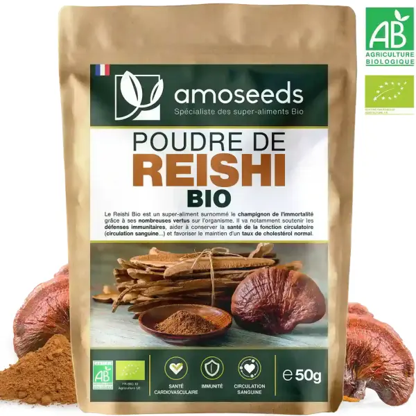 Reishi en Poudre Bio - 50 g - 50g