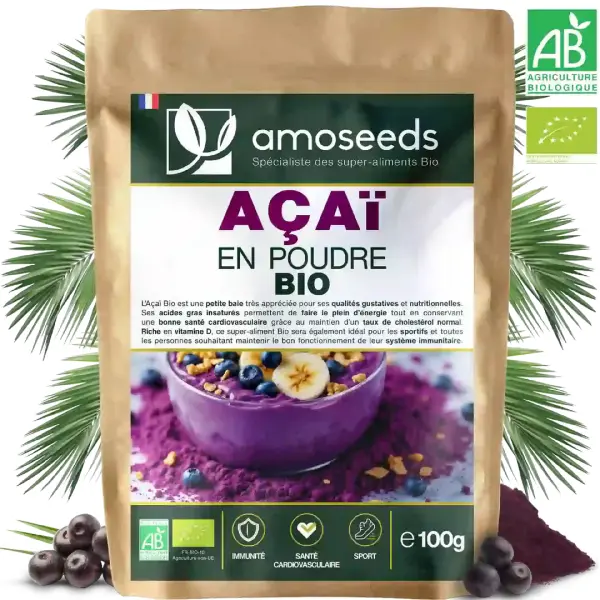 Bio Acai-Pulver - 100g