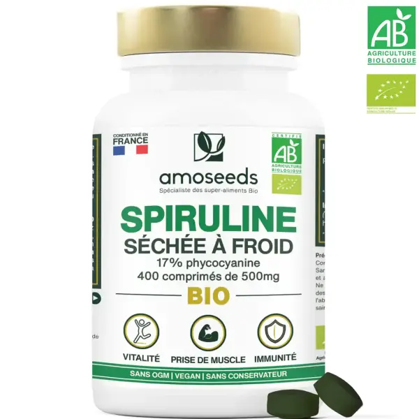 Bio Spirulina - mit 17% Phycocyanin