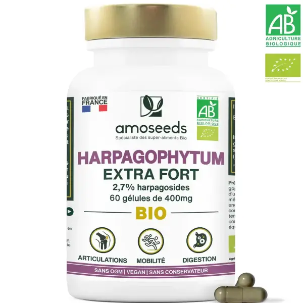 Harpagophytum Bio Extra Fort - 2,7% Harpagosides - 60unités