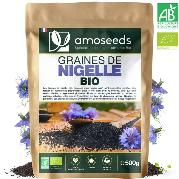 Graines de Nigelle Bio