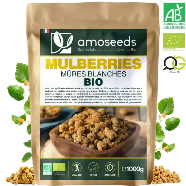 Mulberries (Mûres Blanches) Bio