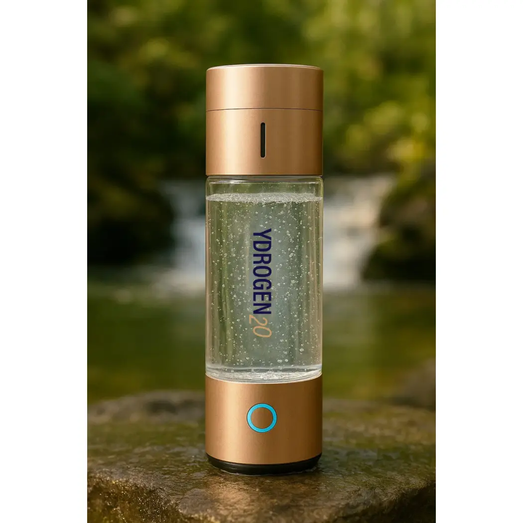 YDROGEN2o - Générateur d'eau hydrogénée portable - Modèle en carbone & aluminium — LifeSpan Plus