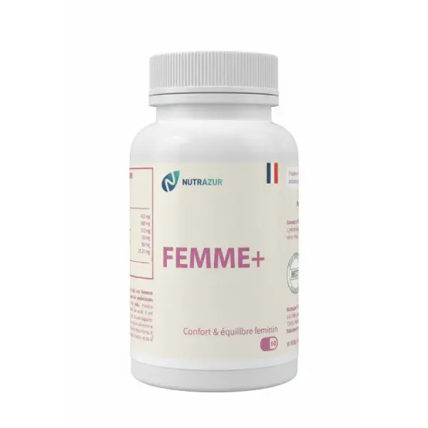 Femme + équilibre hormonal et confort féminin naturel
