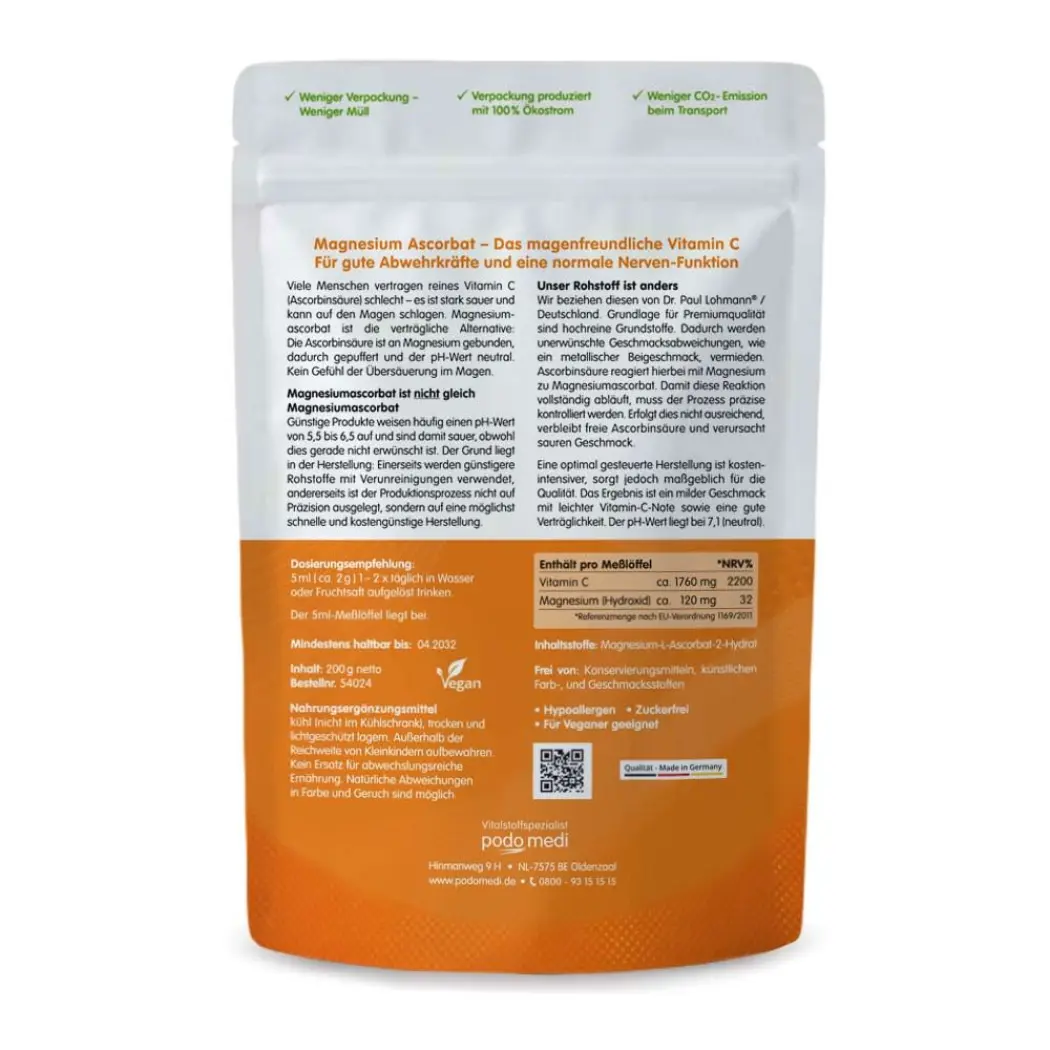 natura felix Magnesium Ascorbat — woscha