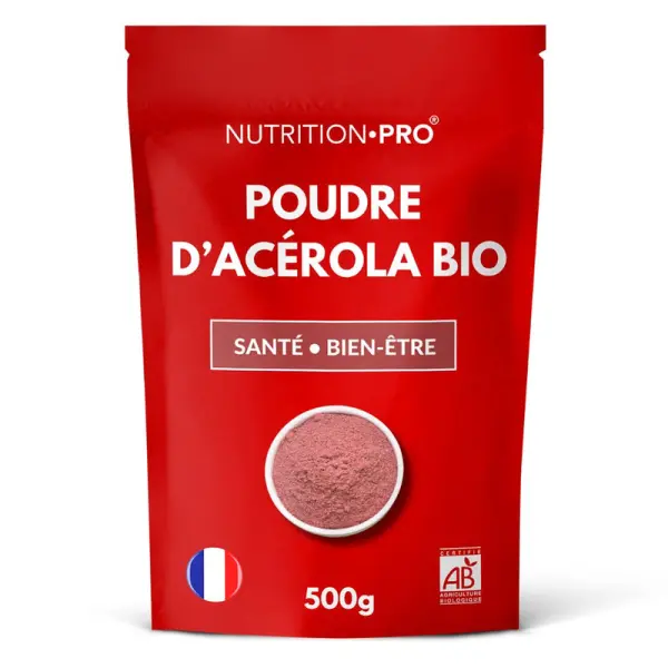 Acérola bio en poudre - 500g