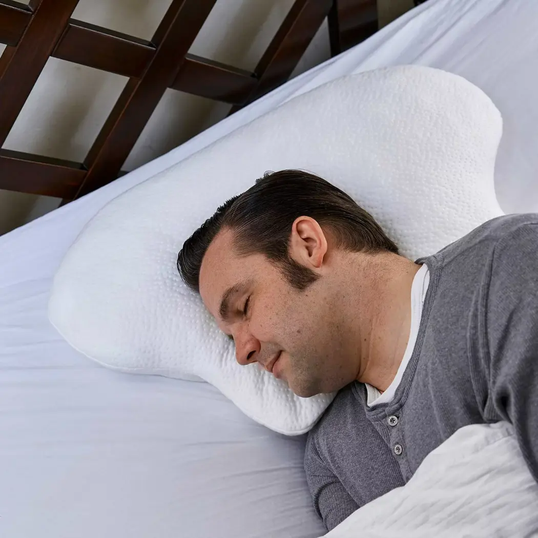 Veste de nuit L/XL + oreiller LINA pour dormeur latéral/CPAP — Nachtwaechter