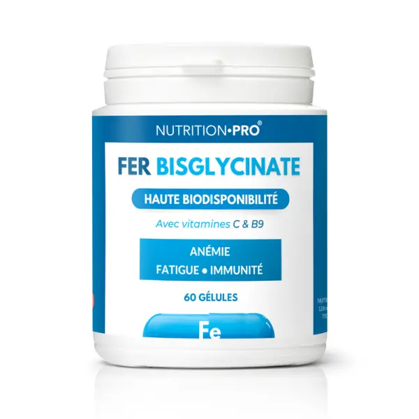 Fer bisglycinate - 60gélules