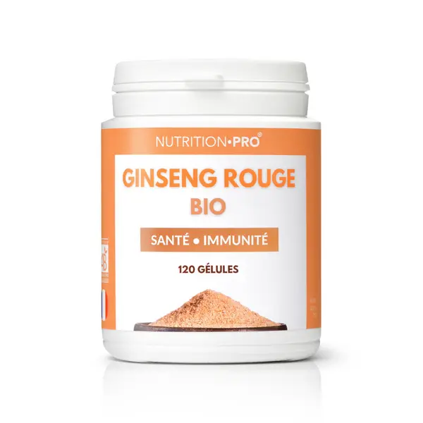 Capsule di ginseng rosso biologico - 120capsule