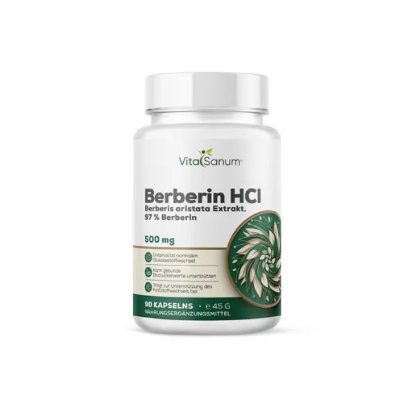 VitaSanum® Berbérine HCl 500 mg 90 gélules