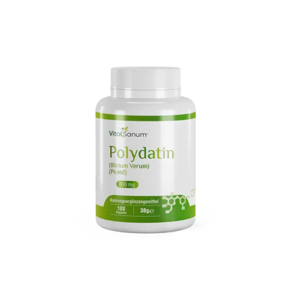 VitaSanum®- Polydatin (Illicium Verum) (Piceid) 100 mg 100 Kapseln