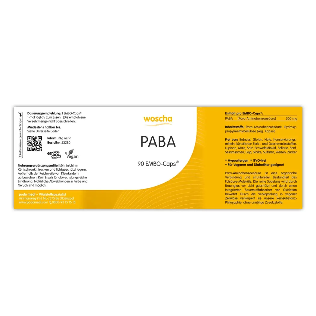 WOSCHA PABA — woscha