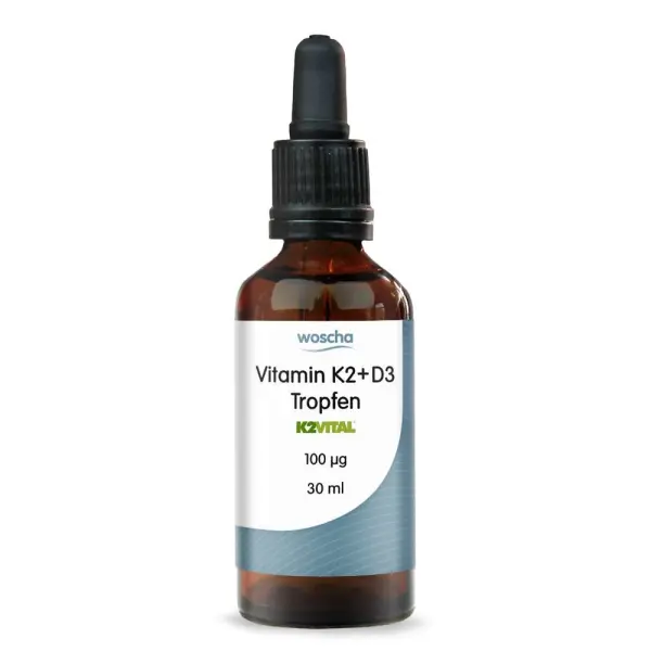WOSCHA Vitamine K2 + D3 gouttes