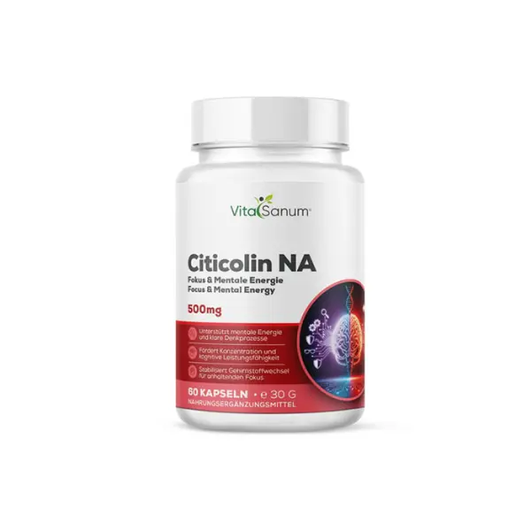 VitaSanum® Citicolin NA 500 mg 60 gélules