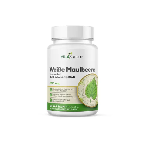 VitaSanum® Weiße Maulbeere 330 mg 60 Kapseln