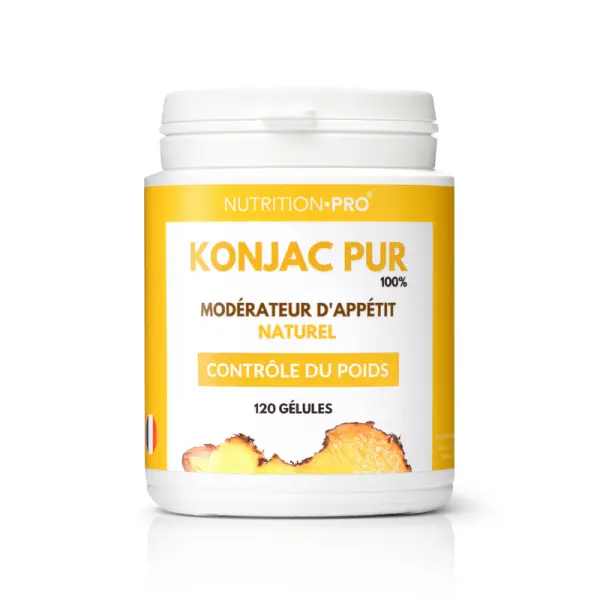 Konjac pur en gélules - 120 gélules