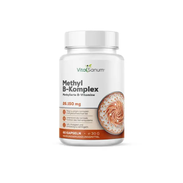 VitaSanum® Methyl B-Komplex 500 mg 60 gélules