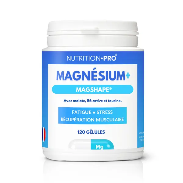 Magnésium + en gélules - 120gélules