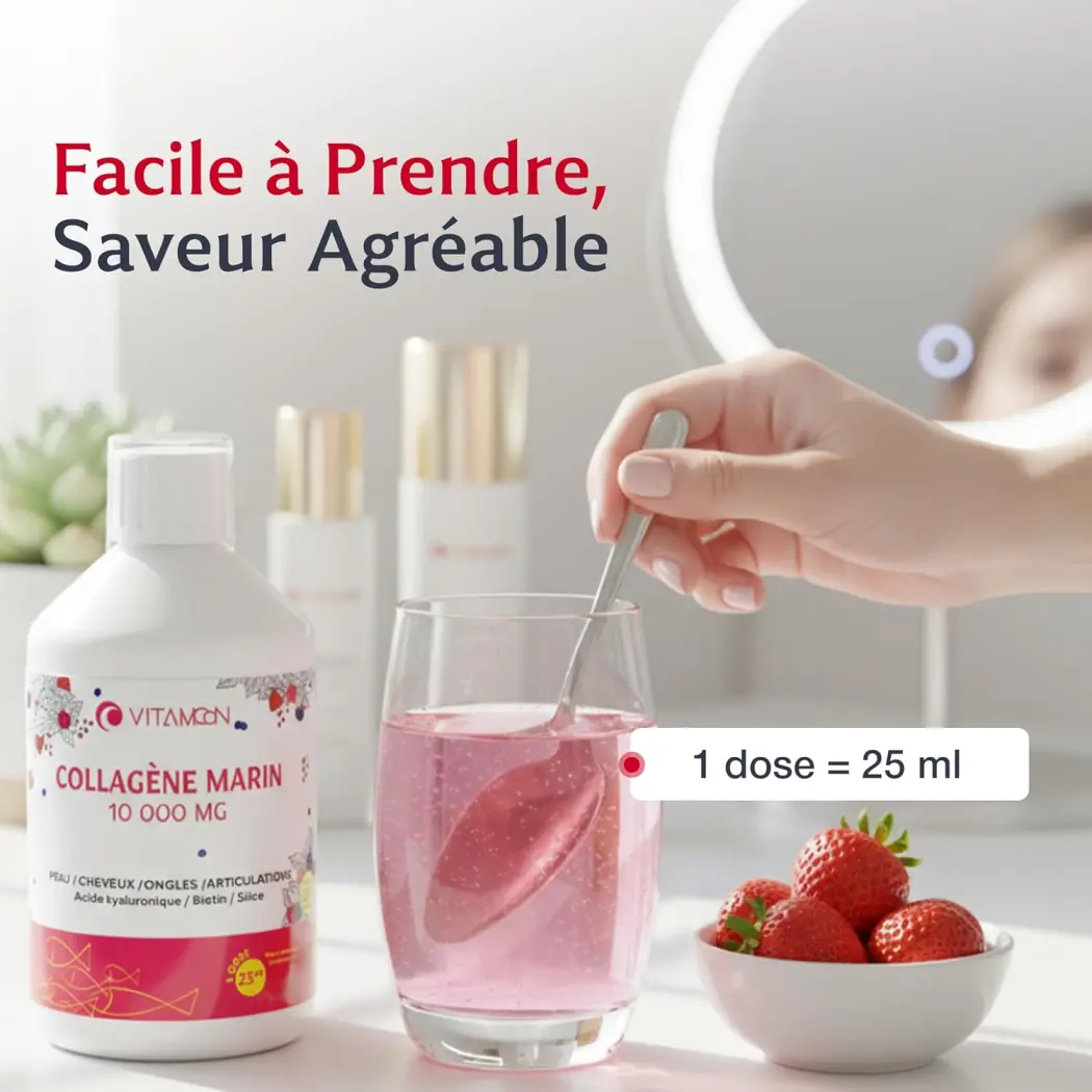 Collagène Marin Liquide - 10000 mg — Vitamoon