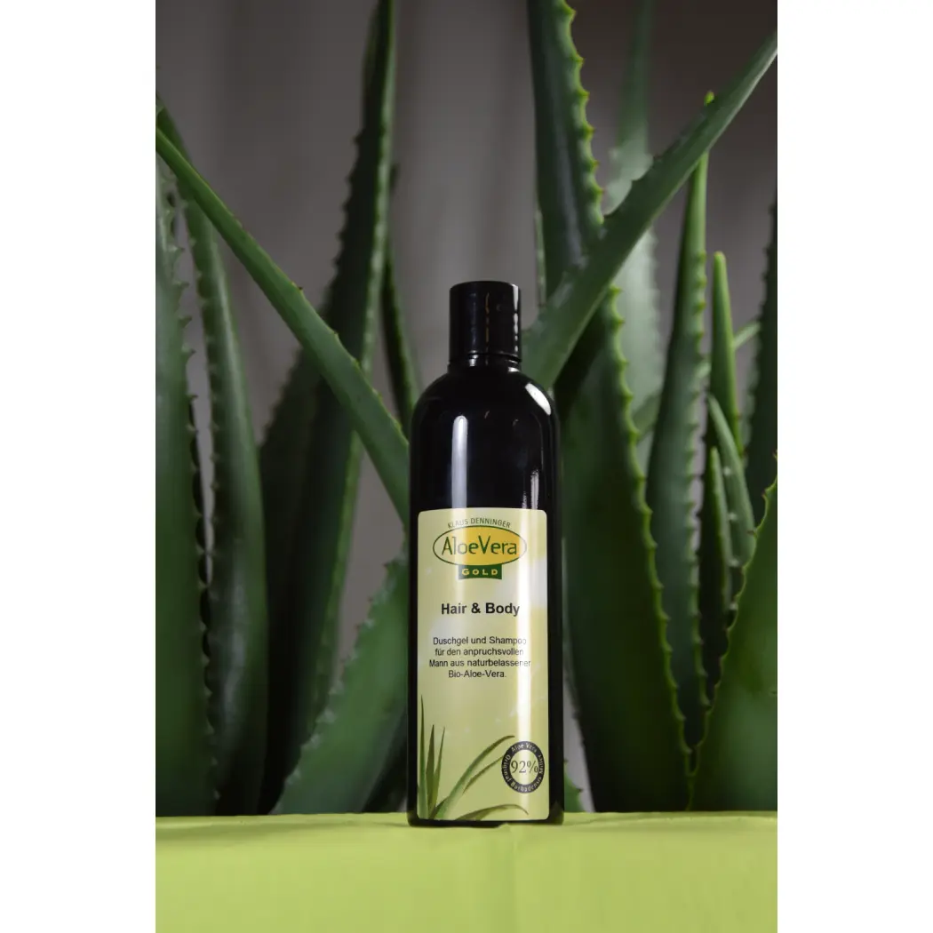 Gel nettoyant Hair & Body pour hommes — Aloe Vera Gold