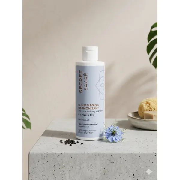 Shampoing harmonisant à la nigelle - Bio 200ml