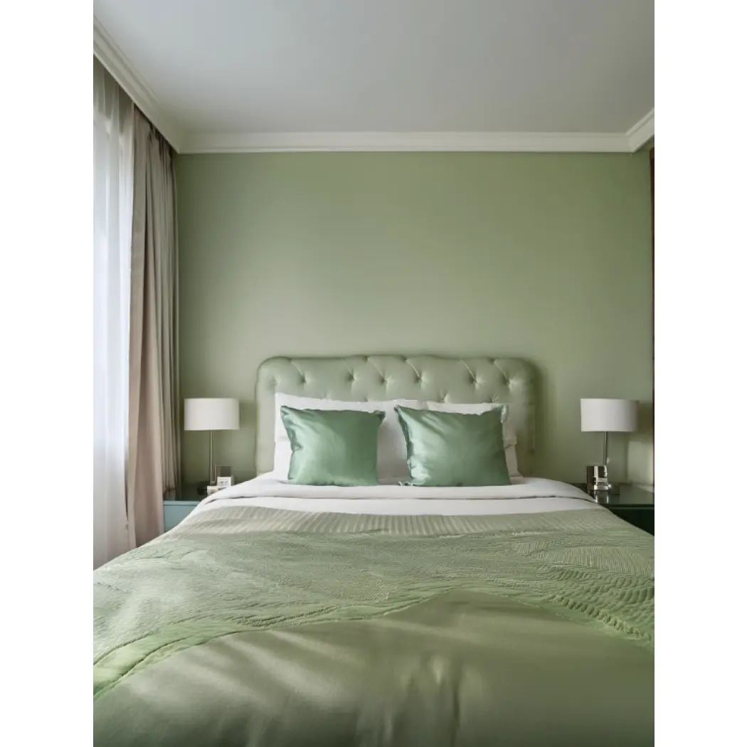 Taie d'oreiller en soie Vert Sauge — SforSilk