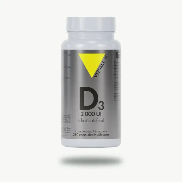 Vitamine D3 2000 UI - 250gélules