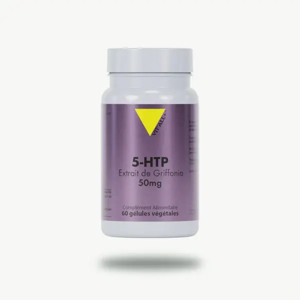 5-HTP Extrait de Griffonia 50 mg — 30 gélules végétales