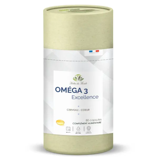 Excellence - Omega-3 - 80Kapseln