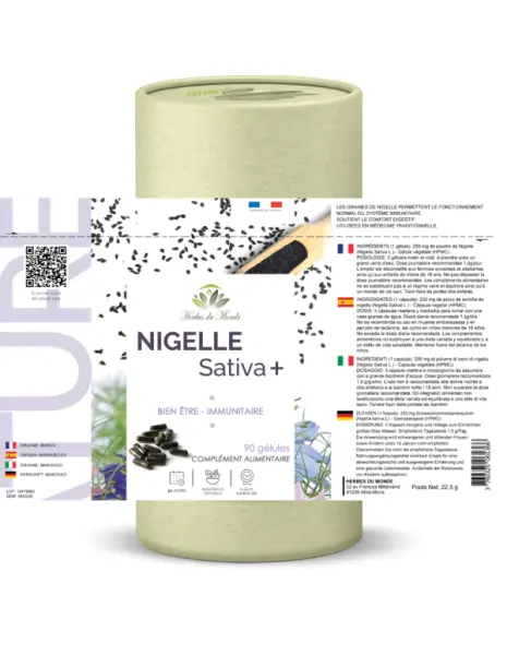 Nigella sativa - Schwarzkümmel - 90Kapseln
